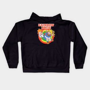 Vintage Rainbow Brite 80s Kids Hoodie